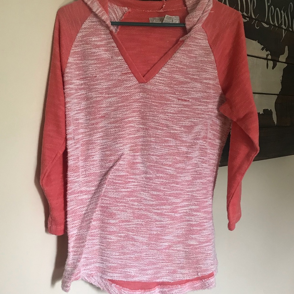 Coral hoodie!